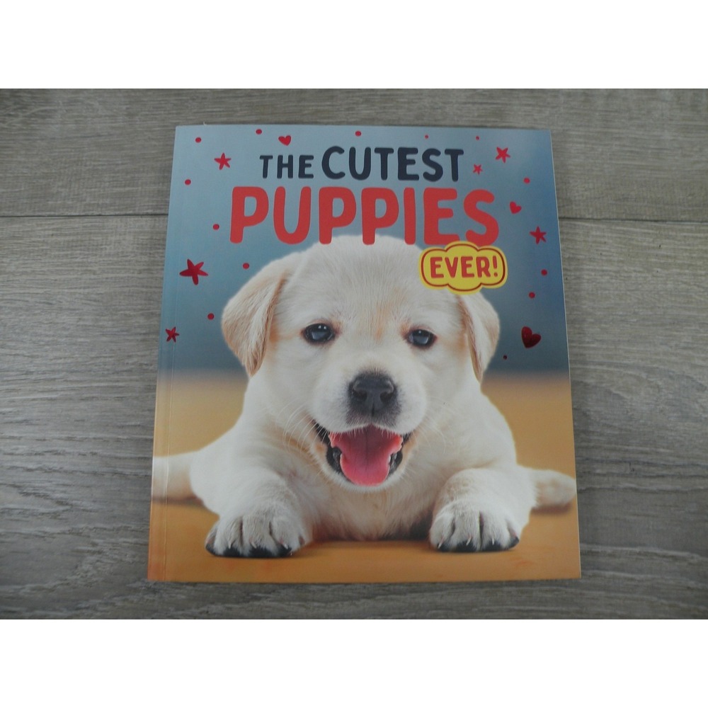 The Cutest Puppies Ever! Book Kids Children's Dogs Breeds Facts Paperback 2020
